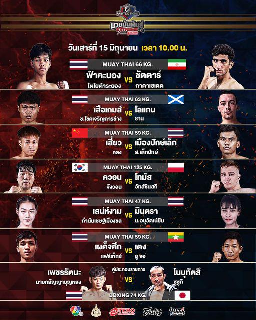 สรุปผลมวย FAIRTEX FIGHT มวยมันส์พันธุ์ EXTREME ประจำวันเสาร์ที่ 15/6/2567