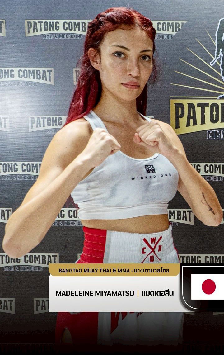 แมดเดอลีน บางเทามวยไทย.MMA